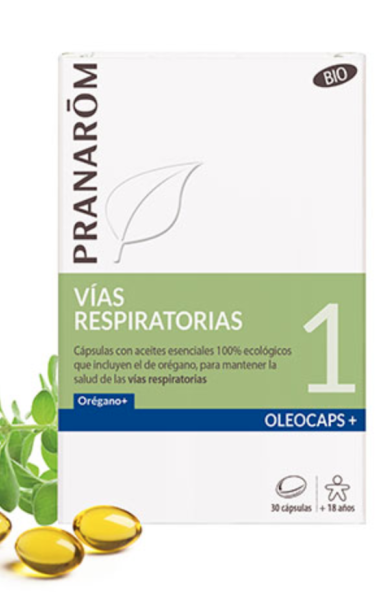 Oleocaps 1 Alivia las molestias de la nariz y la garganta.